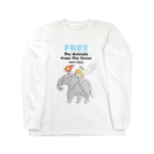 チームTyke グッズショップのタイクと天使 Long Sleeve T-Shirt