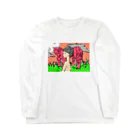 yamamotoeriのヤマモトエリ　少女(虎) Long Sleeve T-Shirt