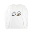 おむすび屋のねこいぬポシェット Long Sleeve T-Shirt