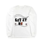 oyassanのLET IT BE ロングスリーブTシャツ