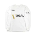 FOOTBALL SLANGのV GOAL ロングスリーブTシャツ