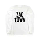 JIMOTOE Wear Local Japanの蔵王町 ZAO TOWN ロングスリーブTシャツ