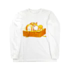 ねむいのハニトーコーギー Long Sleeve T-Shirt