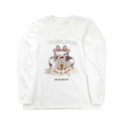 猫のイラスト屋さんのAme Puku hareame Long Sleeve T-Shirt