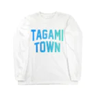 JIMOTOE Wear Local Japanの田上町市 TAGAMI TOWN Long Sleeve T-Shirt