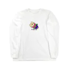 バナナ家のネコロビクス（レトロ） Long Sleeve T-Shirt