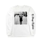 El Dracoのthe winter town Long Sleeve T-Shirt