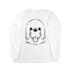 ゆんゆんこのゴールデンレトリバーロゴマーク Long Sleeve T-Shirt