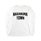 JIMOTOE Wear Local Japanの長沼町 NAGANUMA  TOWN Long Sleeve T-Shirt