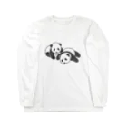 chippokeの双子パンダ Long Sleeve T-Shirt