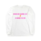 ロカビリーちゃんのRockabilly Forever（シンプルP） ロングスリーブTシャツ