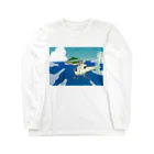 BurstPanda ShopのK.T.Y. ヘリコプター Long Sleeve T-Shirt