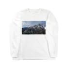 D-aerialの白馬の山々 Long Sleeve T-Shirt