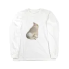 Lapin Lapin Lapinのモフモフうさけつ ロングスリーブTシャツ