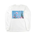 ここれあの秋晴れの空を飛ぶカイト Long Sleeve T-Shirt