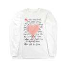 brand-new Somethingのfeel-free-Heart Long Sleeve T-Shirt