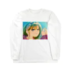 雪之丞ଳ⸒ ⸒の【くらげのくらー】道中のみどりさん Long Sleeve T-Shirt