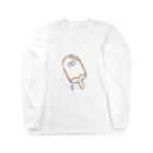 マシュマロSHOPのチョコレートアイスバー Long Sleeve T-Shirt