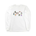 ANAN＠猫ひろしの人🥚🥚のどっとえしりーず Long Sleeve T-Shirt