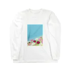 はっちゃんの空とコスモス Long Sleeve T-Shirt