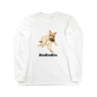 RinRinRinの毛づくろい中の猫ちゃん Long Sleeve T-Shirt