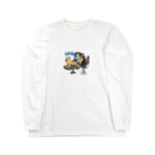 US Nerd Grandpa のBecoming leopard  Long Sleeve T-Shirt