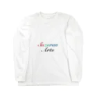 朱翠藍Artsの朱翠藍Arts ブランドロゴ Long Sleeve T-Shirt