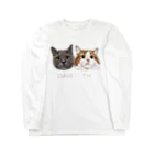 みきぞーん｜保護猫 ミッキー画伯と肉球とおともだちのsophie tiv Long Sleeve T-Shirt