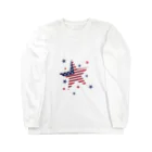 Totemo Beautyのアメリカンスター Long Sleeve T-Shirt