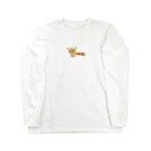 chun6のまつ毛ばさばさキリンさん Long Sleeve T-Shirt