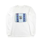 goma's ✿ shopの猫とサッカー Long Sleeve T-Shirt