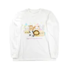 ぴよたんの癒しの森ショップ SUZURI店のぴよ森グッズ公式アイテム Long Sleeve T-Shirt