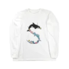 SHACHIKOのシャチ子 Long Sleeve T-Shirt