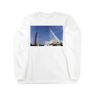 OliveGardenのthe morning of Kobe Meriken Park  ロングスリーブTシャツ