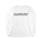 投資家スケーター a.k.a 誰も討たずに下剋上🏕のSNMMYRYボックスロゴ　パターンB ロングスリーブTシャツ