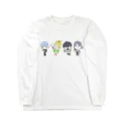 joseff_densanの陰キャラブコメ　SDキャラ集合絵 Long Sleeve T-Shirt