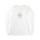 いぬころ｜変な犬図鑑のNo.130 ウツワジットミーヌ[3] 変な犬図鑑 Long Sleeve T-Shirt