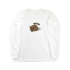 うちゅうじんのおみせのウォンバット！！ころころしかくうんちつき Long Sleeve T-Shirt