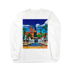 GALLERY misutawoのスペイン カディスのサン・ファン・デ・ディオス広場 Long Sleeve T-Shirt