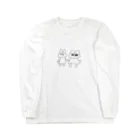 おおたまがわのうさぎ(友達) Long Sleeve T-Shirt