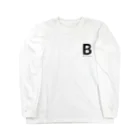 noisie_jpの【B】イニシャル × Be a noise. Long Sleeve T-Shirt