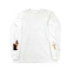 元祖ふとねこ堂のおもてなしソフトクリーム Long Sleeve T-Shirt