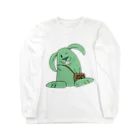 Pat's WorksのMinty the Rabbit ロングスリーブTシャツ