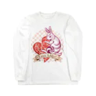 AddictCreateのLove Addict Rabbit ロングスリーブTシャツ