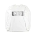 ぎのうし群のぎのうし群”GINOUSHI(シンプル)”025 Long Sleeve T-Shirt