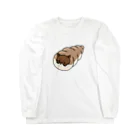 福モウフのチョココロネコ Long Sleeve T-Shirt