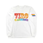 7IRO GLAMOUROUSの7IRO GLAMOUROUSロゴ長袖Tシャツ＜袖プリント＞ Long Sleeve T-Shirt