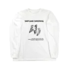 onehappinessのシェルティ　イラスト　forever Long Sleeve T-Shirt