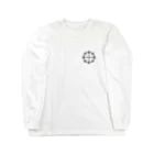 puikkoのカタカムナ　ヤタノカカミ（ワンポイント） Long Sleeve T-Shirt