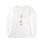 はなのすみれののびのびインコちゃん Long Sleeve T-Shirt